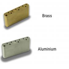 Kluson Milled Aluminum Or Brass Left Hand Sustain Block For Vintage Tremolos