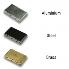 Kluson Milled Aluminum, Steel, Or Brass Sustain Block For Vintage Tremolos